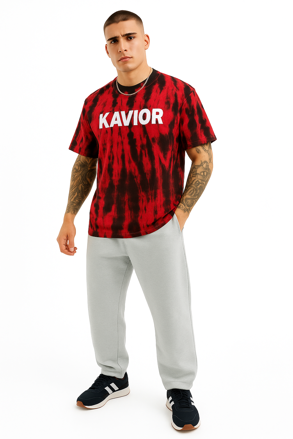 Kavior Printed T-Shirt For Men